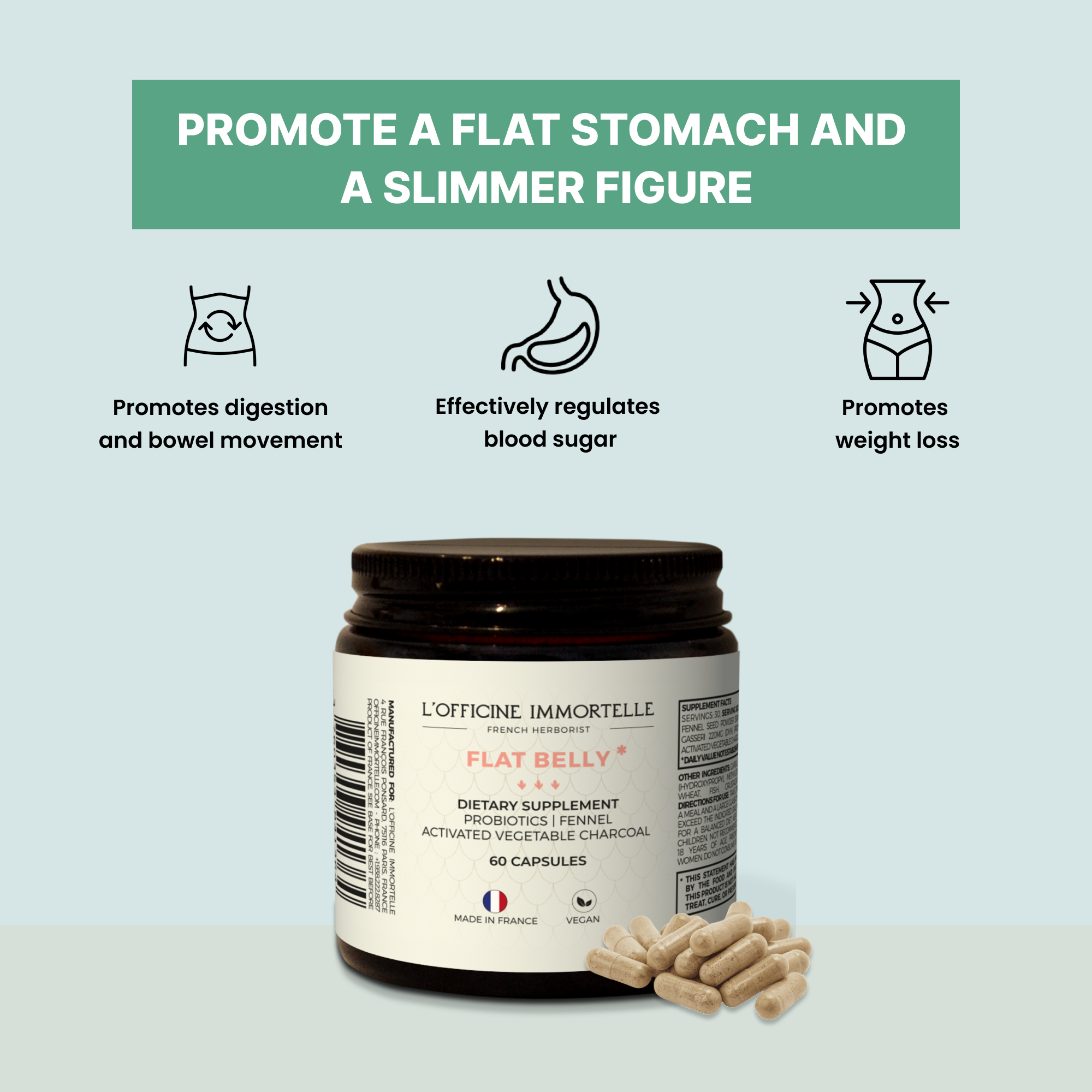 Flat Belly Complex - For a Slimmer Silhouette
