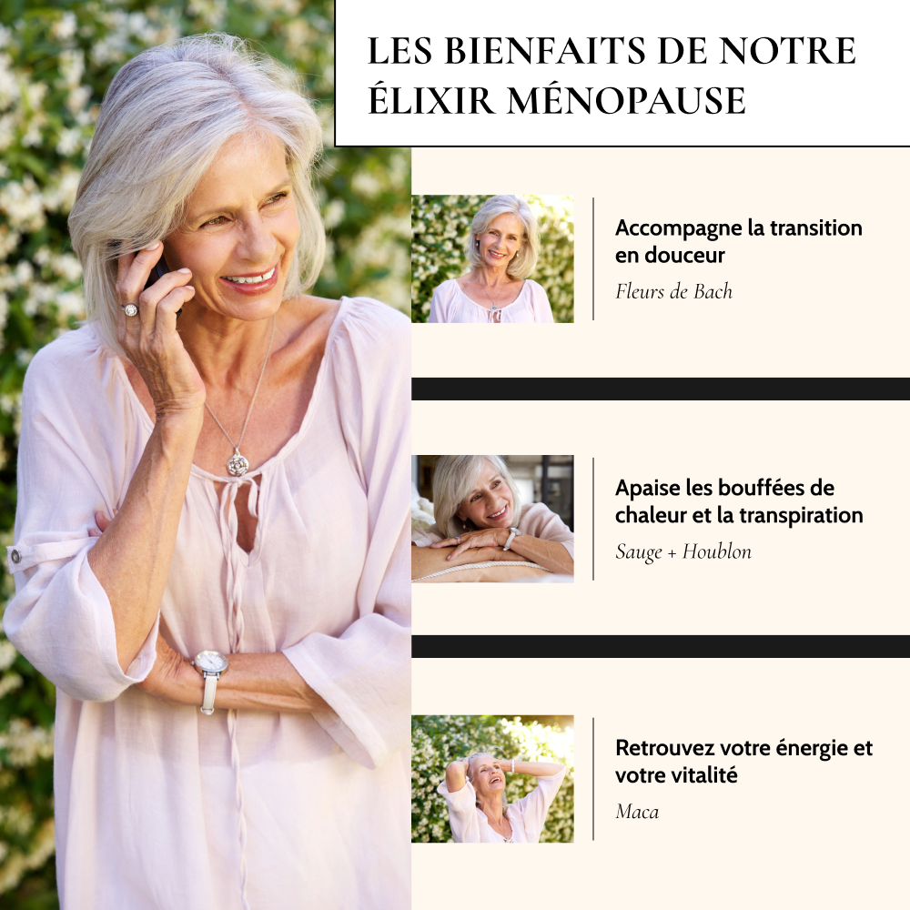 Complexe Fleurs de Bach Ménopause