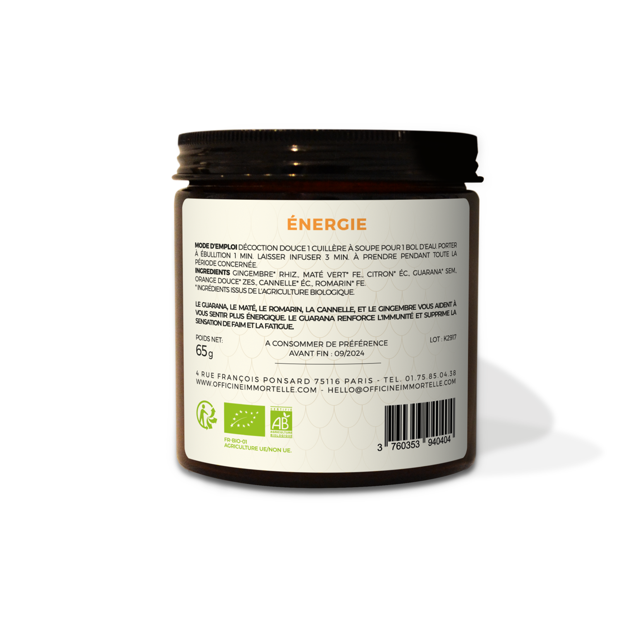 Herbal tea - Energy