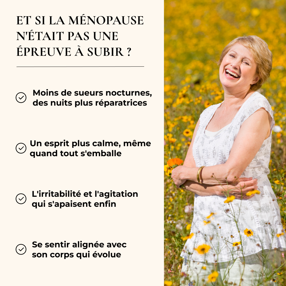 Complexe Fleurs de Bach Ménopause