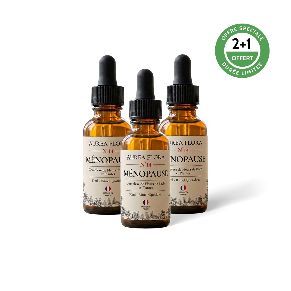 Complexe Fleurs de Bach Ménopause