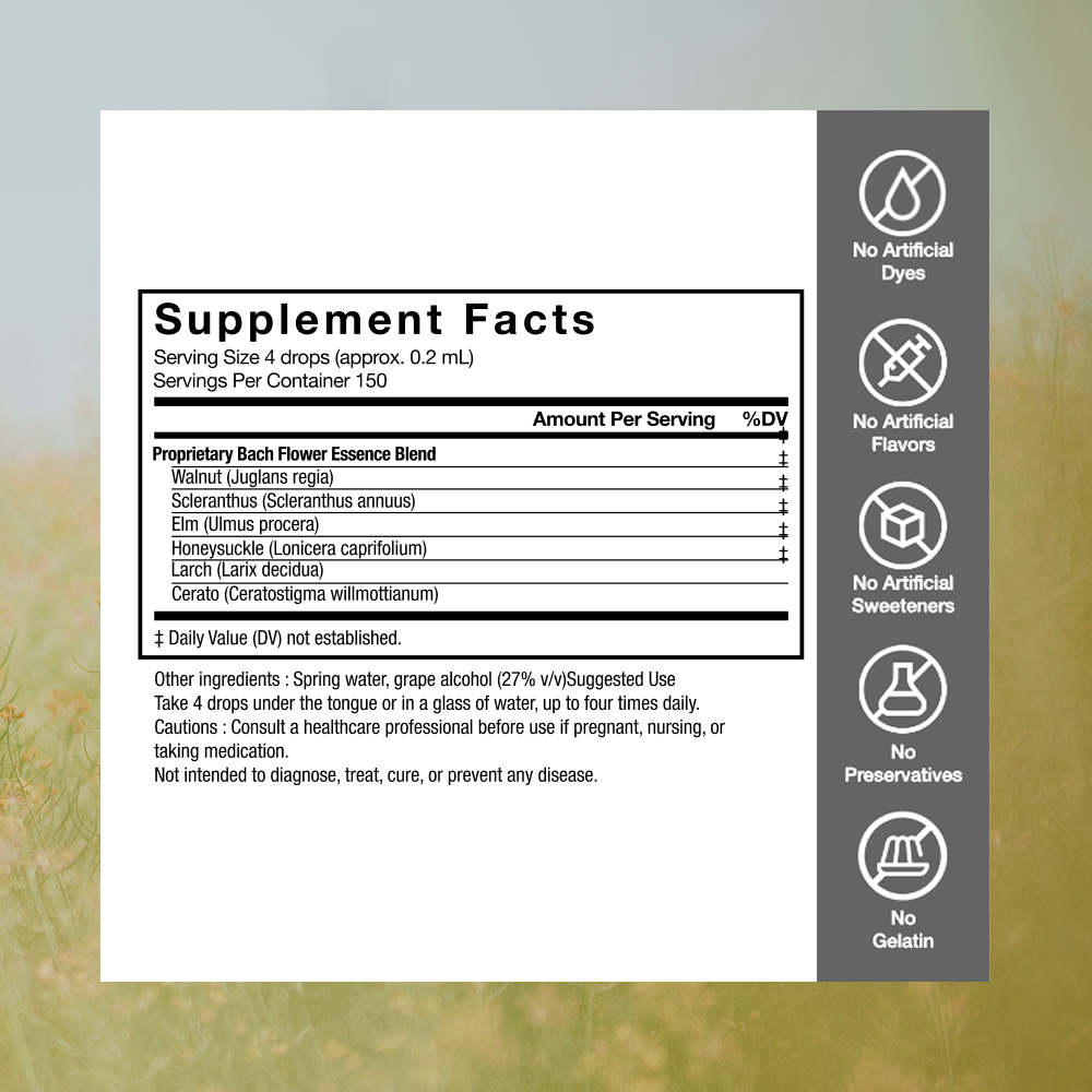 Menopause Bach's Flowers Elixir